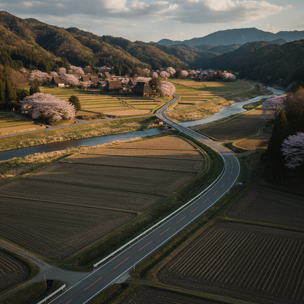 地方の美しい景色が印象的な日本ロードムービーで、特に心に残る作品は何ですか？